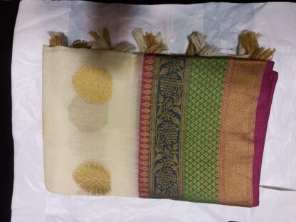 Bamboo cotton saree