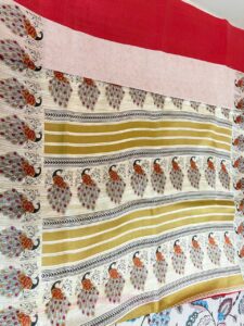 Bamboo Khadi Saree