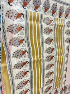 Bamboo Khadi Saree