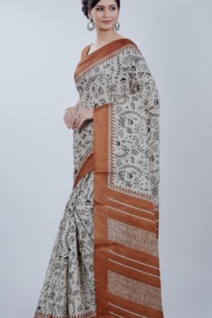 khadi cotton saree